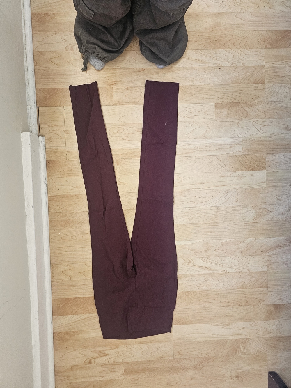 Ardene Burgundy Stretch Skirt
